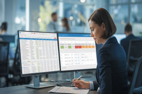 Testeur informatique analysant une anomalie bloquante détectée lors de la phase de recette sur un outil de gestion des bugs